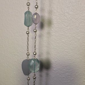 Pastel xxx long necklace